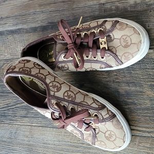Brown Sneakers Michael Kors Size 7